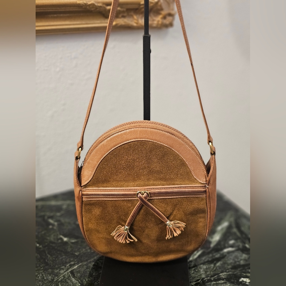Gucci Tan and Brown Crossbody Bag